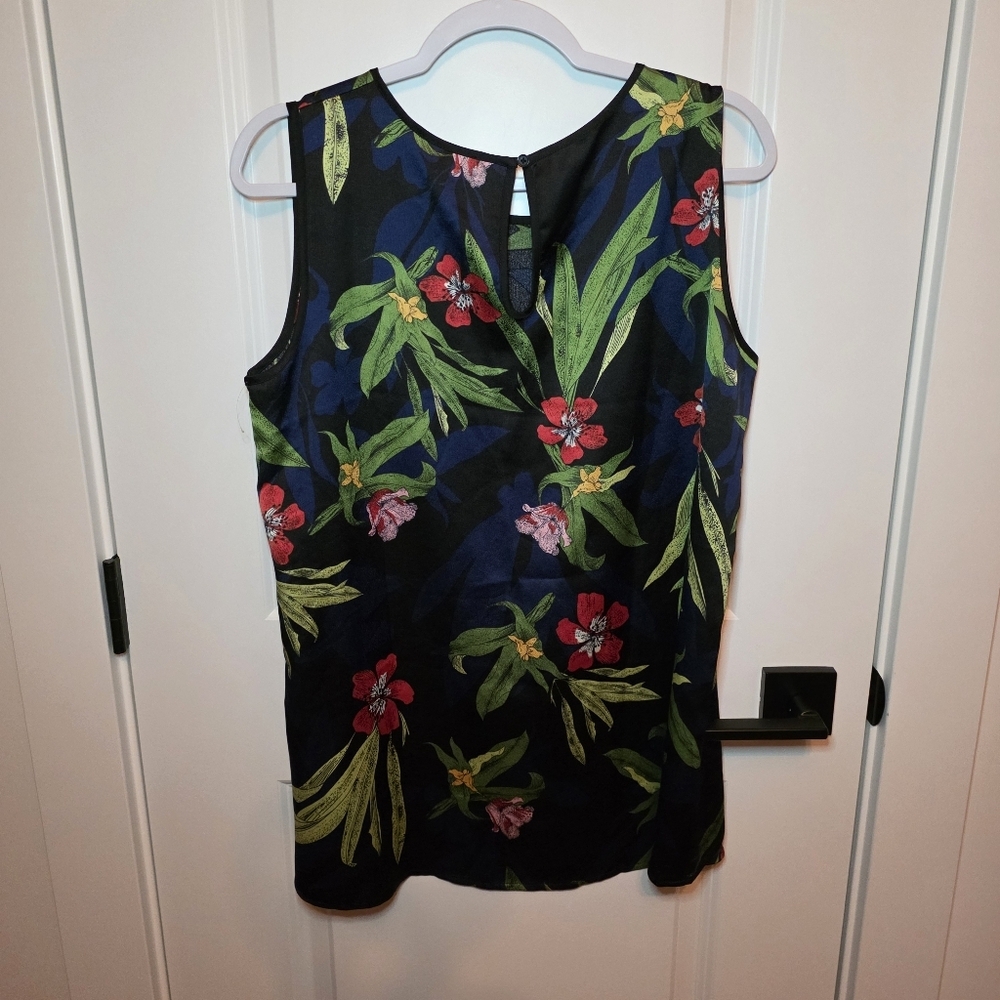 Mario Serrani Sleeveless Floral Top – Women’s Large - Picture 5 of 5